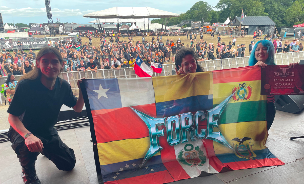 ¡Histórico para Latinoamérica! Banda chilena FORCE conquista el Wacken Metal Battle 2026
