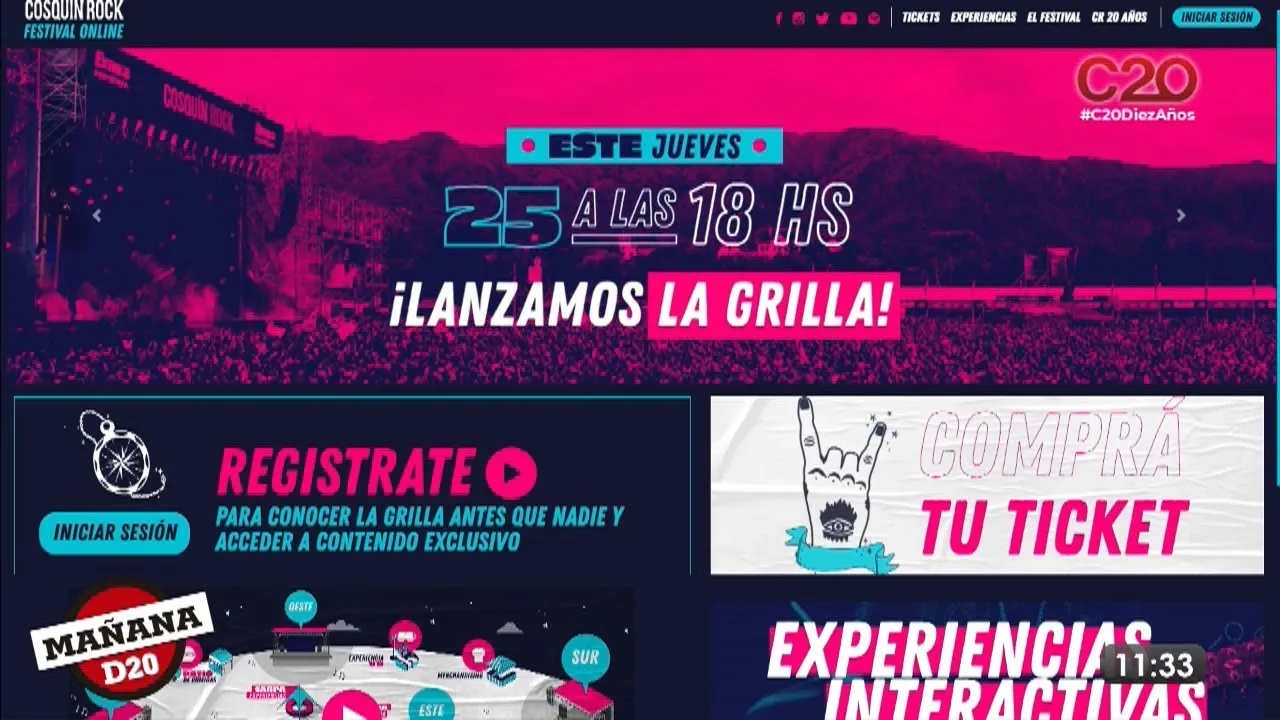 ¡Cuenta regresiva! Grilla del Cosquin Rock 2020 será anunciada este jueves