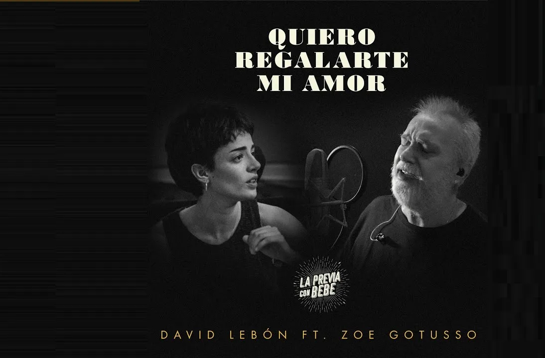 David Lebón lanzó otra versión de “Quiero regalarte mi amor” junto a Zoe Gotusso