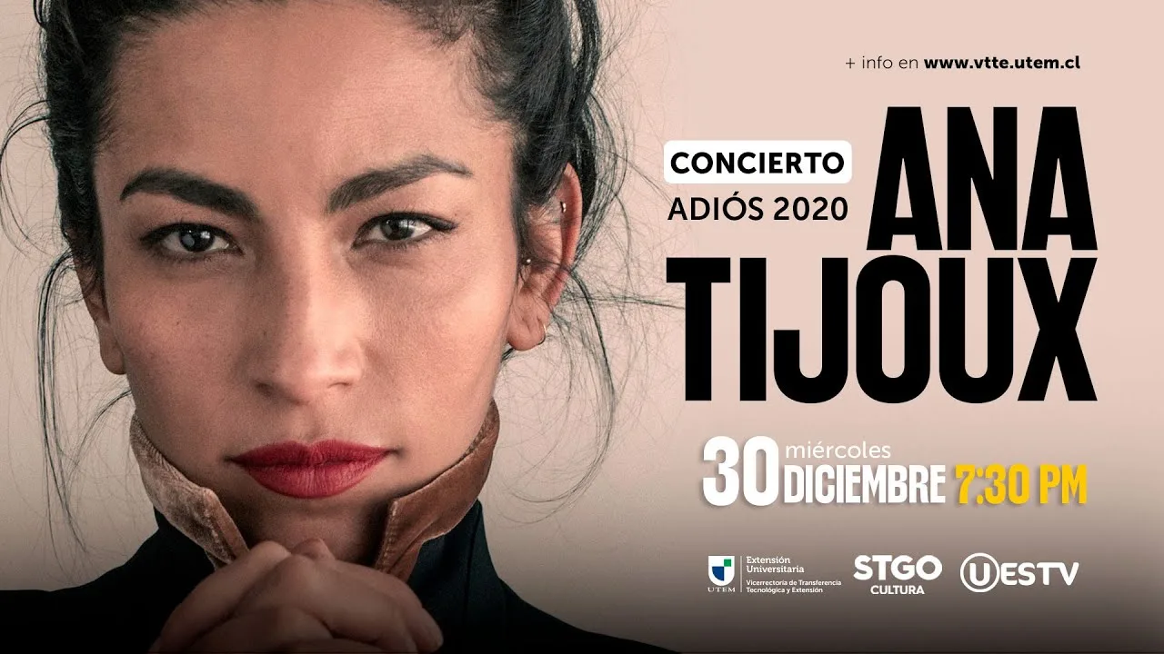 ¡GRATIS! Este miércoles 30 de diciembre Ana Tijoux dará un concierto por streaming