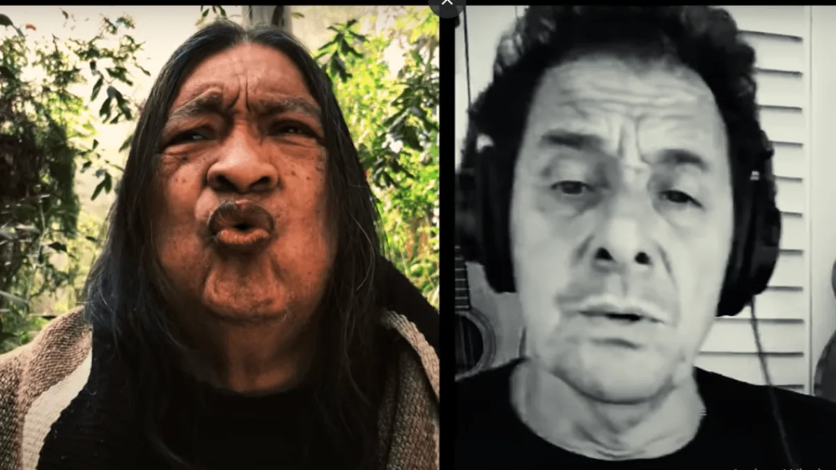 Ricardo Mollo estrenó versión de “Par Mil”, clásico de Divididos, en mapuzungun