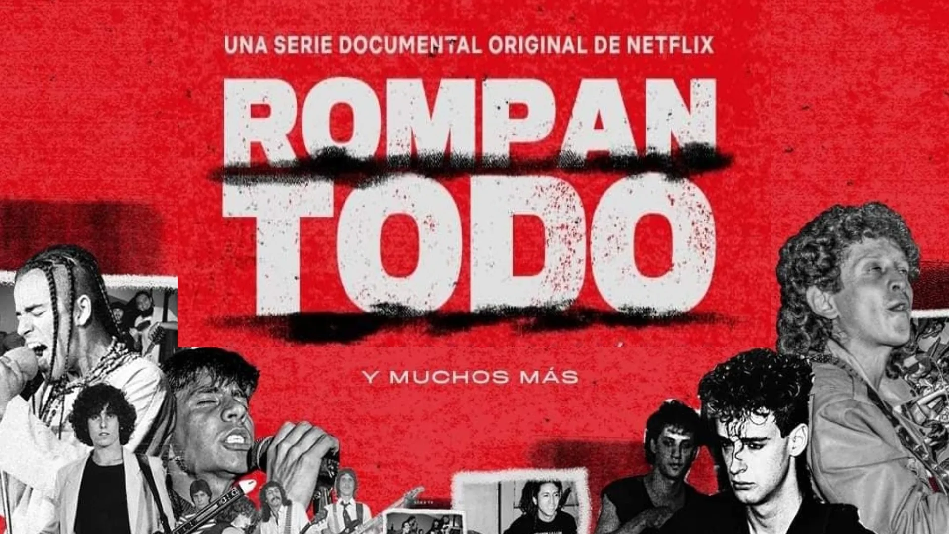 Netflix liberó el tráiler de “Rompan Todo”, la serie que contará la historia del rock en Latinoamérica