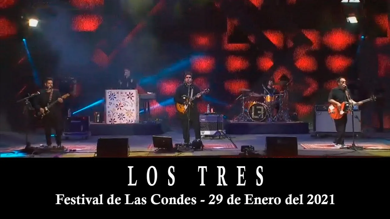 Revive completa la presentación de Los Tres en el Festival de Las Condes