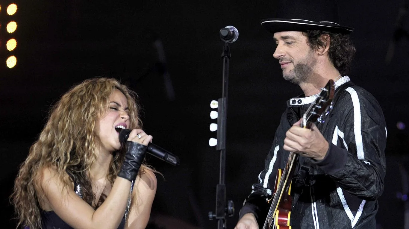 Las veces en que Shakira y Gustavo Cerati la rompieron arriba de un escenario