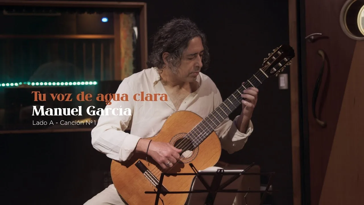¡Otro videoclip! Manuel García desenfundó su guitarra y estrenó otra maravilla de tema