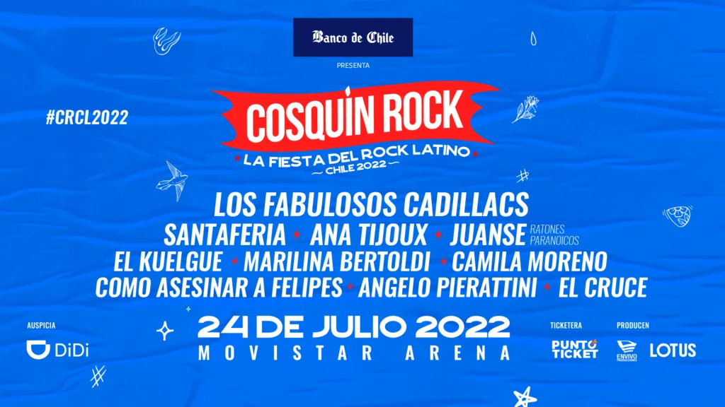 Cosquín Rock Chile 2022.