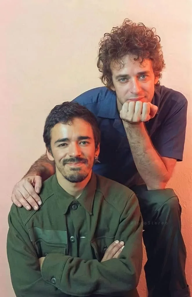 Gustavo Cerati y Rubén Albarrán de Café Tacvba
México, 13 de junio de 2000