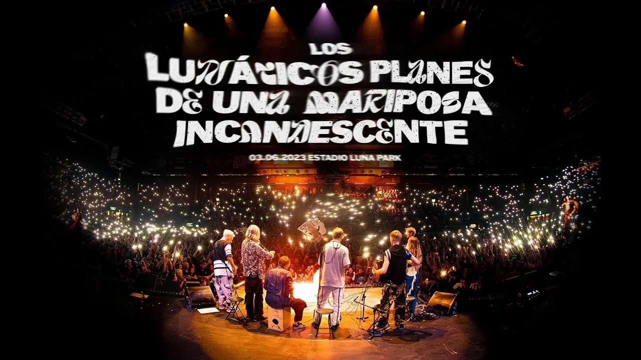 Mira el recital de El Plan de la Mariposa en el Luna Park