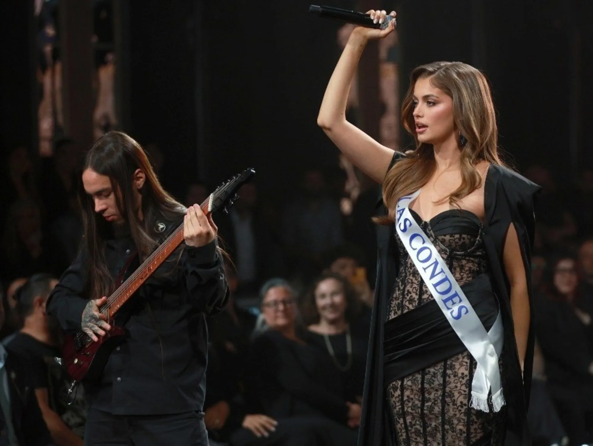 Ignacia Fernández: La modelo y rockera que la rompió cantando death metal en Miss Mundo Chile